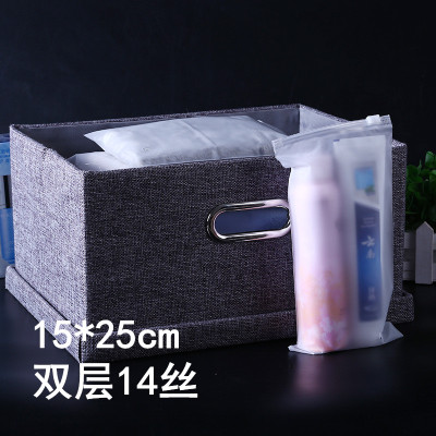 The packing bags of high-grade seasonal seasonal gloves for travel shall contain 50 ziplock bags with 15*25pe frosted zipper bags