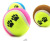 Factory direct selling pet tennis footprint dog dog grinding teeth to bite and throw training to wear small wholesale.