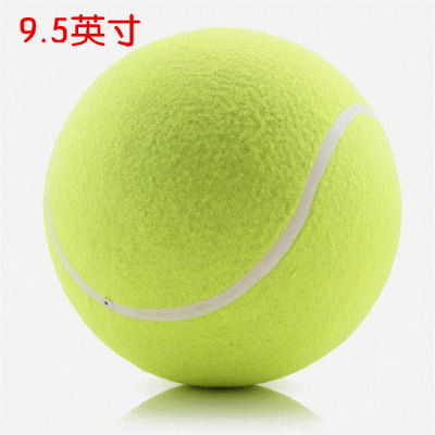 Manufacturer direct-selling inflatable signature big tennis 9.5-inch 24cm advertisement collection pet can be 