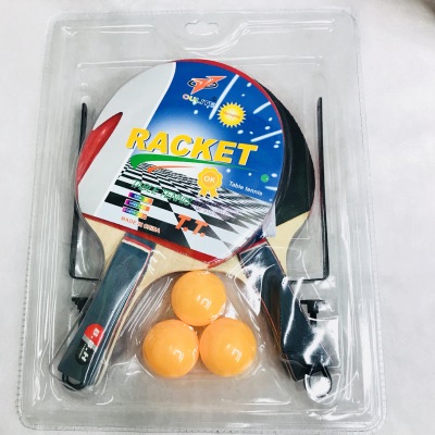 Manufacturer's direct selling OULITE table tennis racket 1683 big suction and plastic belt net frame 8 mm color handle 