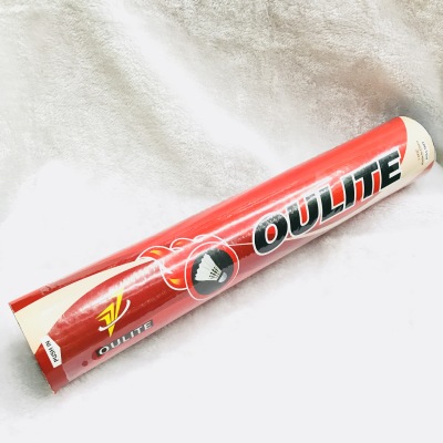 The factory sells the OULITE drum and badminton 12 games to train the foreign trade export small wholesale.