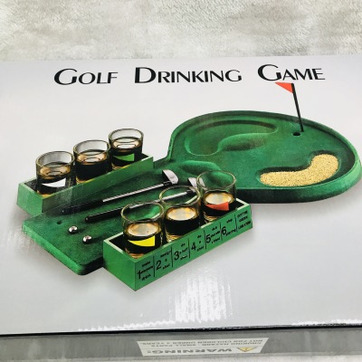 GOLF Drinking Game mini table GOLF Drinking Game bar party family.