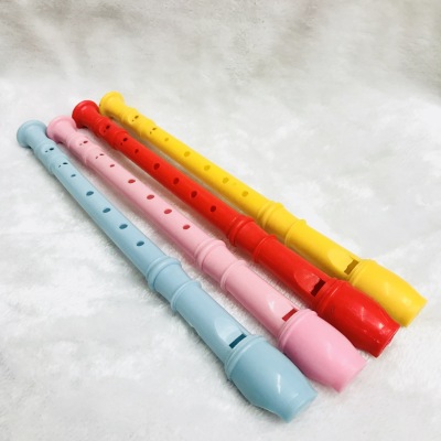 Manufacturer direct selling plastic color 8 hole clarinet school students children's Musical Instruments enlightening 