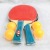 Manufacturer direct selling OULITE table tennis bat 1382 8 mm laminated color handle with four ball students.