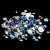  Black diamond AB Non Hotfix Crystal Rhinestones SS3-SS30 