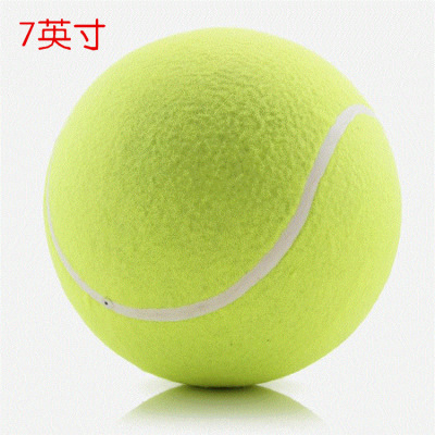 Manufacturer direct-selling inflatable signature big tennis 7 inch 17.8cm pet advertising collection LOGO customization.