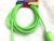 Manufacturer direct selling plastic jump rope colorful horn handle high quality school children students fitness small 