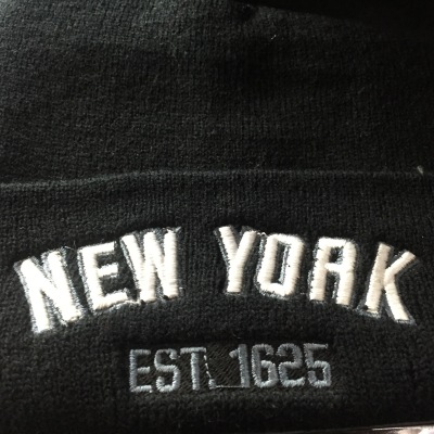 Printed logo embroidery logo NY knitted hat foreign trade direct sale yiwu wholesale gift.