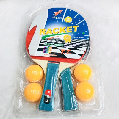 Manufacturer direct selling OULITE table tennis bat 1382 8 mm laminated color handle with four ball students.