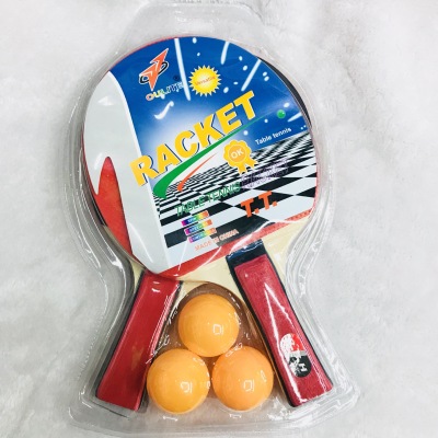 Manufacturer's direct selling OULITE ping-pong ball pats 1582 8 mm laminated color handle with a double beat.