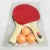 Factory direct selling OULITE table tennis bat 1105 5 mm white handle two double - shot double sponge student children.