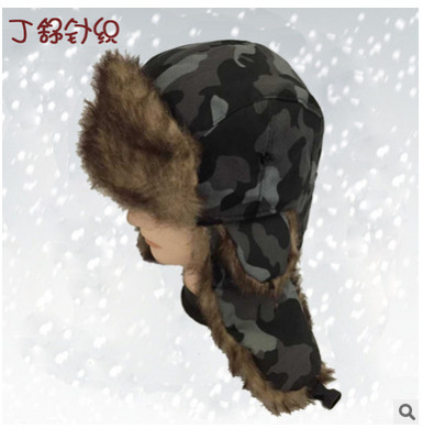 Camouflage processing lei feng hat man hat Camouflage foreign trade tail goods yiwu factory a generation.