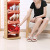Japanese creative shoe rack plastic collection shoe cabinet rotating shoe rack combination shoe cabinet multi-layer 