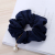 New temperament polyester dovetail ring tied headflower hair rope Korean version fashion atmosphere hair ornaments tied ponytail coiled - hair rope