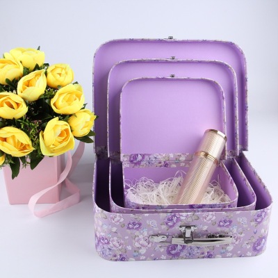 Cover retro cosmetics gift box european-style portable jewelry box manufacturers can be customized wholesale