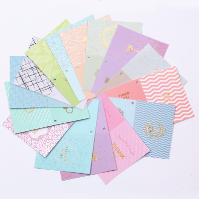 Wholesale creative white card paper CARDS universal card message CARDS blessing card manufacturers can be customized directly