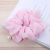 New temperament polyester dovetail ring tied headflower hair rope Korean version fashion atmosphere hair ornaments tied ponytail coiled - hair rope