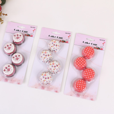 Lifting card cupcake paper cup mould with high temperature and round cuticle cupcake paper cup 10.5cm.