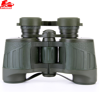 One of them is a 7x32 large eyepiece with high clear and clear waterproof broadband green film anti-fogging binoculars.