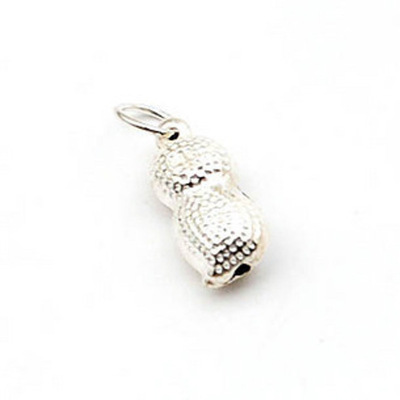 Huasheng &pengfeng 990 pure silver pendant fashionable silver peanut many specifications