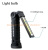 Large-sized USB rechargeable working lamp portable flashlight/magnet super bright core LED flashlight.