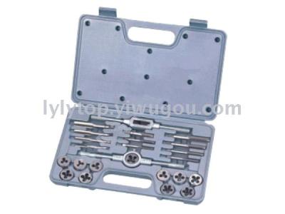 24PCS sae tap and die set,alloy steel