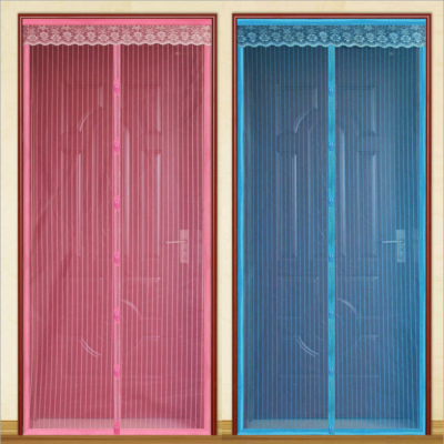 Self-Wear Magnetic Soft Screen Door Magnetic Stripe Door Curtain Anti-Mosquito Car Window Shade Door and Window Stripe Door Curtain Anti-Insect Mosquito-Proof Curtain