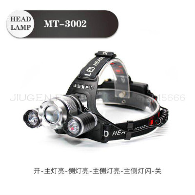 The T6 headlamp of mt-3002 of jiugen flashlight.