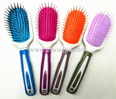 Wholesale new massage hair comb color of design of printing gift comb sell like hot cakes