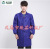 Long Sleeve Blue Gown Handling Work Clothes Button Dressing Men's Stain-Resistant Stain-Resistant Factory Direct Sales