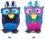 Love flying children backpack student kindergarten owl cartoon student preschool bag.