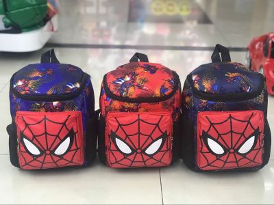 Love flying children backpack student kindergarten spider-man cartoon student preschool bag.