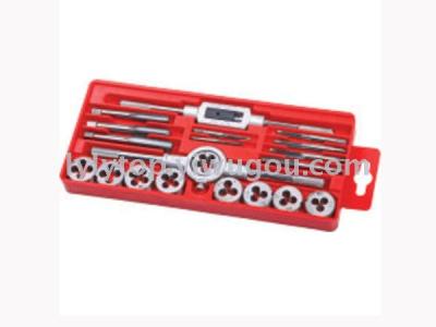 20PCS sae tap and die set,alloy steel