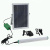 New LED solar charging panel charging emergency floodlight floodlight hand lamp