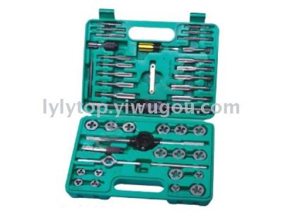 41PCS sae tap and die set,alloy steel