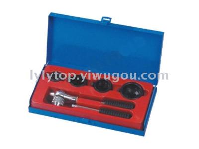 Bidirectional ratchet tap & die holder set