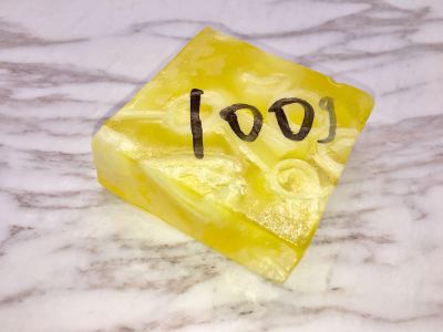 Yellow transparent big gram heavy household soap hotel soap.