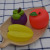 Baby bath BB whistle Baby play water 18 leather ring kneading plastic fruit toys wholesale