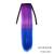 Ilu color gradient straight pony tail strap ma tail strapless long straight hair ponytail.