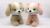 20cm bell puppy dog plush doll toy