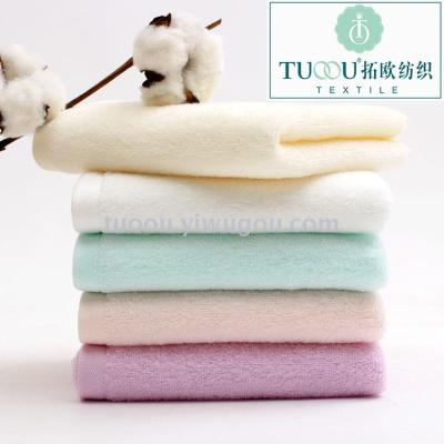 Tuo cotton, non - twist gauze face towel for adult men and women children absorbent towel baby bath towel