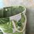 Folding laundry basket of cotton and hemp, a simple storage bucket, simple storage bin, a dirty laundry basket.