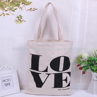 Advertising bag canvas advertising bag single shoulder bag.