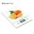 [Constant-245B] touch electronic kitchen scale, high strength toughened glass baking electron.