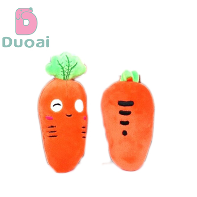 Duoai Unique Design Useful Item Plush Mini Carrot Pendant 