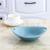 Japan and South Korea simple creative oval double ear bowl salad bowl fruit bowl matte frosted glaze ceramic tableware.