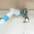 Turbo scrub multifunction brush electric long-handle household cleaning kit cyclone rotating scrubber