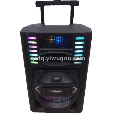 High power shift lever battery acoustic square dance speaker.
