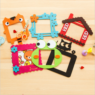 Cartoon Felt Hollow out Switch Sticker Switch Wall Stickers Does Not Hurt the Wall without Sticking Switch Cover