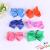 New hand-made bow hair accessories fashion 100 hair pin clip fish mouth clip.